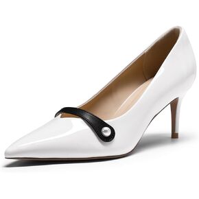 YYNUDA Women's Pumps Pointed Closed Toe Stiletto Ladies Office Wedding Comfortable Dressy High Heels Dress Shoes 2.5 Inches in Kuwait