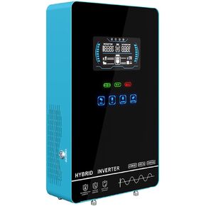 Y&H 4000W عاكس شمسي هجين DC24V 120VAC خرج موجة جيبية نقية بدون بطارية، شاحن MPPT مدمج 140 أمبير، شاشة LCD تعمل باللمس 6.25 بوصة، UPS/خط/وضع البطارية، للمنزل خارج الشبكة/RV/نظام تخزين الطاقة in Kuwait