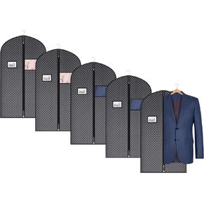 Univivi 10 Pack Suit Bags Garment Bag for Men Storage 40-inch Clothes Cover with Clear Window and ID Card Holder forSuit Jacket,Skirt, Shirt and Coat in Saudi Arabia