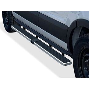 Tuxtreme Running Boards 5 inches Silver Compatible with Ford Transit 2015-2026 Full Size Van 3-Door (Exclude 2022-2026 E-Transit) 304 Stainless Steel (Nerf Bars Side Steps Side Bars) in Kuwait