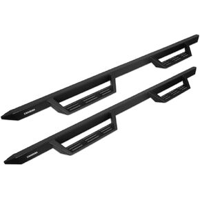لوحات الجري Magnum RT Gen 2 Drop Steps باللون الأسود متوافقة مع الهيكل الجديد Double Cab 2019-2026 Silverado Sierra 1500 و2020-2026 2500/3500 HD in Kuwait