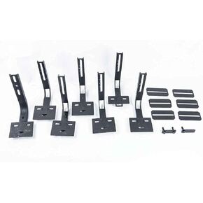 Running Board Brackets Compatible with 2013 to 2018 Dodge RAM 1500 and 2010 to 2018 Dodge RAM 2500 or 3500 in Kuwait