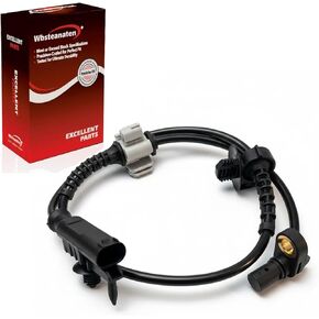 ABS Wheel Speed Sensor 1Pc: Front Left & Right Compatible with Chevrolet 2007-12 Silverado 1500 V8 6.0L V8 5.3L V8 6.2L, GMC 2007-09 Sierra V8 5.3L V8 6.2L, Cadillac 2007-14 Escalade V8 6.0L V8 6.2L in Kuwait