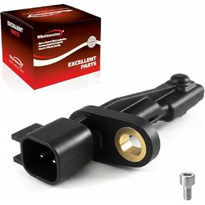 ABS Wheel Speed Sensor 1Pc: Rear Left & Right Compatible with Jeep 2007-2017 Wrangler V6 3.6L/3.8L, 2018 Wrangler JK V6 3.6L, 2008-2012 Liberty V6 3.7L, Dodge 2007-2011 Nitro V6 3.7L/4.0L in Kuwait