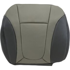 U.S.AutoSeatCover Compatible Compatible with 2002 to 2004 Chevy Trailblazer Front Bottoms Leather Seat Cover 2-Tone Gray in Kuwait