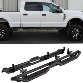 Vijay Crew Cab 4 Full Size Doors Side Step Bars Running Boards Fits 2015-2025 Ford F150 and 2017-2025 Ford F250 F350 (Style C) in Kuwait