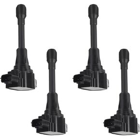 ITOM Ignition Coil Pack UF549 Compatible with Infiniti FX50 M56 Q70 5.6L QX60 for Nissan Altima Rogue Sentra NV200 NP300 2.5L Tiida Pathfinder X-Trail Coil Packs, Replace 3355AEIC4 22448ED000 Set of 4 in Kuwait