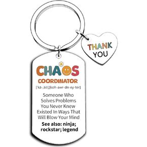 Chaos Coordinator Gifts for Boss Lady Manager Supervisor Thank You Appreciation Gifts for Coworker Employee Assistant Teacher Birthday Christmas Gift Ideas in Saudi Arabia