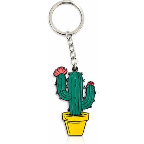 Cactus Keychain – Desert Nature Charm Accessory for Keys, Backpacks, Bags and Southwestern-Inspired Gifts in Saudi Arabia