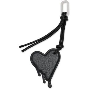 AllSaints Drip Heart G Keyring Black One Size in Saudi Arabia