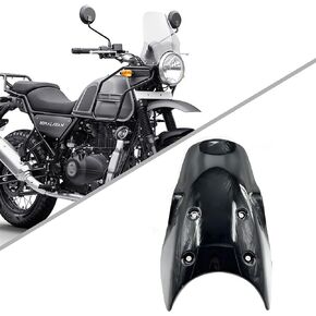 for Himalayan 450 Himalayan 450 2024 Increased Windshield Height Modified Windshield Glass and Increased Spoiler Protection (Gray) in Kuwait
