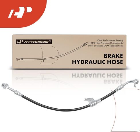 A-Premium Front Passenger Brake Hydraulic Hose Compatible with Select Hyundai and Genesis Models - Genesis 2015-2016, G80 2017-2020, G90 2017-2019 - Replace# 58732B1600 in Saudi Arabia