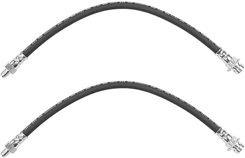 Front Right and Left Brake Hydraulic Hose - 2Pcs Brake Hose Replacement Brake Lines Hose Set ZGYWAutoParts for Jeep CJ5 2.2L 1972 1973, for Jeep CJ5 3.8L 1972 1973, for Jeep CJ5 4.2L 1972 1973 in Saudi Arabia
