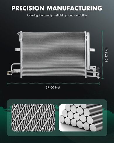 SCITOO A/C Condenser for 2011-2019 for Ford for Explorer 3.5L 2014-2018 for Ford for Police Interceptor Utility 3.5L Replace 3911 in Saudi Arabia