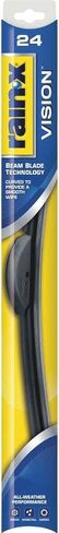 Rain-X 24'' Vision Wiper Blade, Standard Beam, All Weather Performance Curved Smooth Wipe (24) in Saudi Arabia