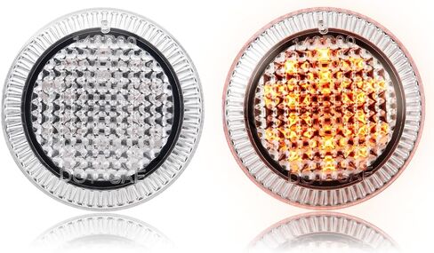 LED الجانب الأمامي بدوره أضواء الإشارة متوافق مع 2010-2023 العبور الاتصال Led مصابيح العلامات الجانبية 2 قطعة عدسة الدخان in Kuwait