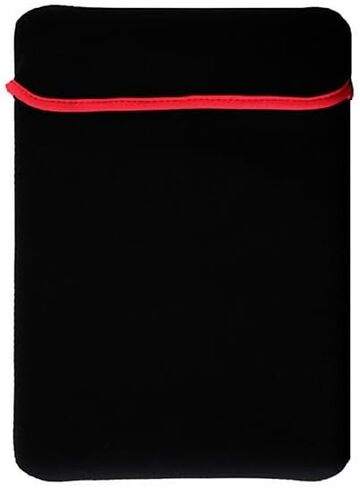 Black Neoprene/Cotton 7" 7" inch Laptop Notebook Computer case/Bag/Sleeve for Dell HP Acer Asus Sony IBM Samsung LG Toshiba+ 1pcs in Saudi Arabia