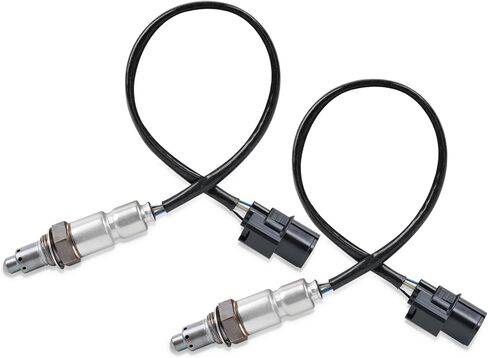 2 قطعة مستشعر الأكسجين الأمامي والخلفي المنبع لـ Accord، Crosstour، Odyssey، Pilot، Ridgeline، MDX، RDX، RL، RLX، TL، TLX، TSX، ZDX V6-3.5L OE #250-25059 35035065 in Kuwait