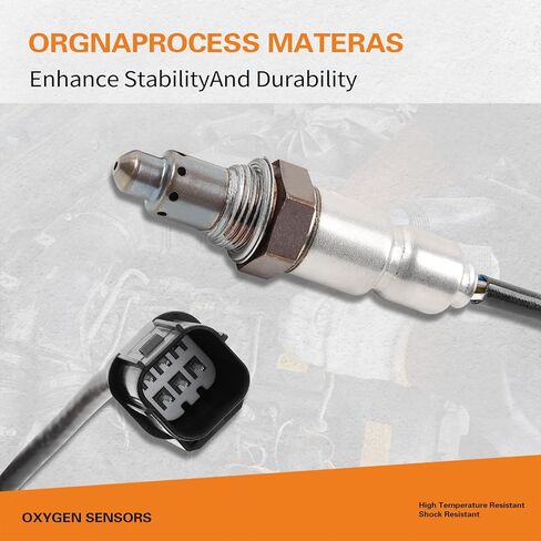 2 قطعة مستشعر الأكسجين الأمامي والخلفي المنبع لـ Accord، Crosstour، Odyssey، Pilot، Ridgeline، MDX، RDX، RL، RLX، TL، TLX، TSX، ZDX V6-3.5L OE #250-25059 35035065 in Kuwait