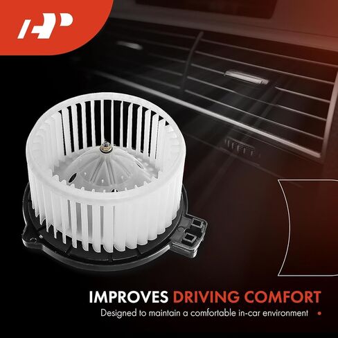 A-Premium HVAC Heater Blower Motor and Resistor Assembly Compatible with Kia & Hyundai Vehicles - Sportage 2011-2015, Tucson 2010-2015, Veloster 2012-2017, Genesis Coupe 2013-2016 - Front Side in Saudi Arabia