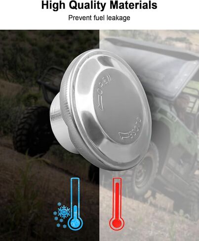 غطاء خزان الوقود الغاز مناسب لـ Kawasaki Mule 520 550 600 610 2010 2020 2030 2500 2510 2520 3000 3010 3020، أجزاء لاستبدال الخزان المعدني 1/4 51048-1103 51048-0005 in Saudi Arabia