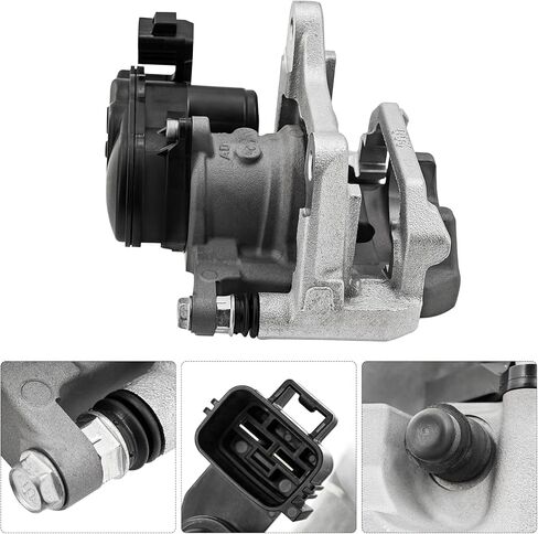 4605C487 Rear Left Side Brake Caliper Compatible with Mitsubishi Outlander 2.5L 2022-2024 in Kuwait