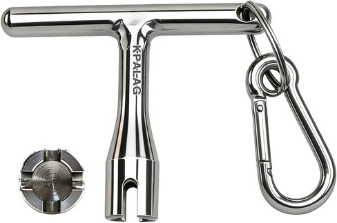 304 Stainless Steel Bottle Jack Release Pressure Wrench, Bottle Jack Pressure Relief Valve Wrench, Hydraulic Jack Valve Release Tool Compatible with 12-Ton 20-Ton Presses in Saudi Arabia