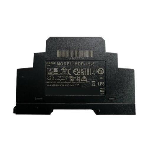 1pcs HDR-15 HDR-15-5 5V 2.4A 15W Stepped DIN Rail Power Supply in Saudi Arabia