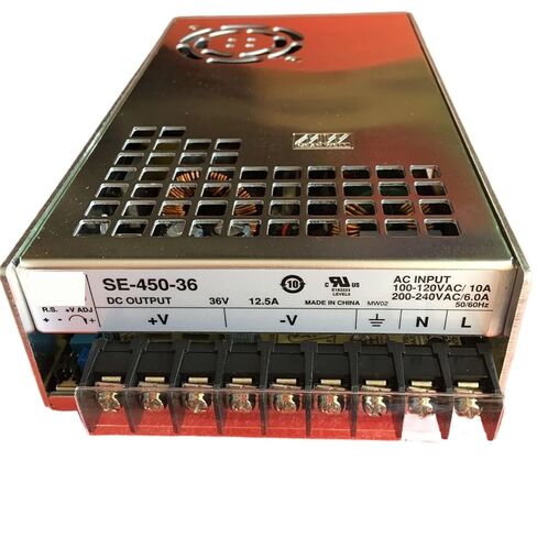 1 قطعة امدادات الطاقة SE-450 SE-450-3.3 SE-450-5 SE-450-12 SE-450-15 SE-450-24 SE-450-36 SE-450-48 450 واط (SE-450-12) in Saudi Arabia