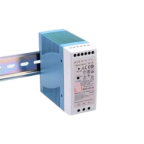 1pcs MDR-40-24 24V 1.7A 40W Single Output Rail Type Industrial Power Supply in Saudi Arabia