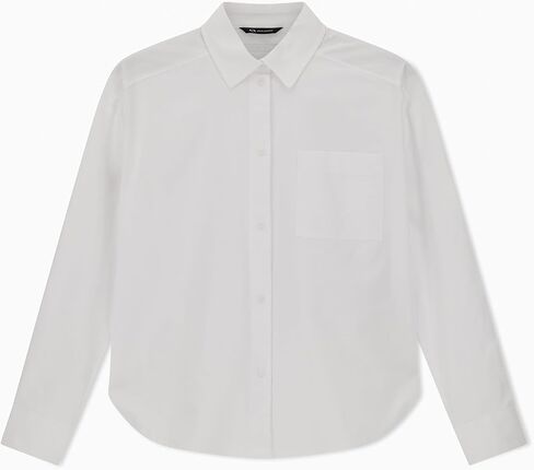 Armani Exchange Women's Essential Cotton Oxford Shirt in Saudi Arabia