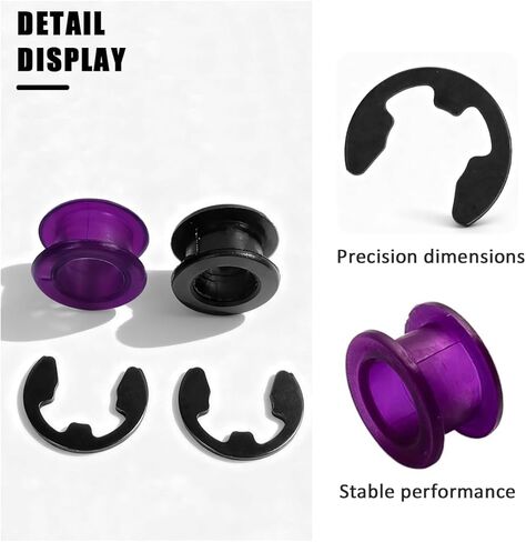 33835-08010 Shift Cable Bushing Repair Kit, Includes Retention Clips Compatible with Chevry Toyota Saturn JP Pontiac Transmission Shift Linkage Bushings Replacement Set in Kuwait