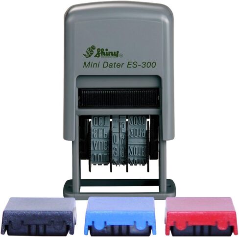 بيانات صغيرة لامعة ذاتية التحبير من ECO Line مع 3 وسادات حبر (حزمة ES-300) in Saudi Arabia