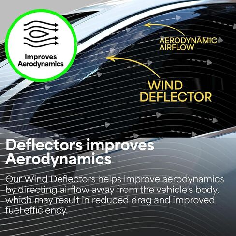 Car Wind Deflectors,Car Rain Shield,Easy Fit Rain Visors,for Toyota Corona Premio MK10 T210 1996-2001 Side Window Sun Rain Guards,Enhance Driving Comfort in Saudi Arabia