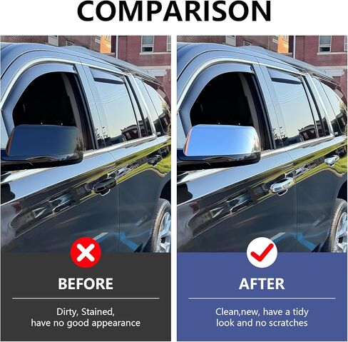 أغطية نصف مرآة علوية من الكروم وأغطية مقابض الأبواب الخارجية متوافقة مع تشيفي تاهو سوبربان جي إم سي يوكون/يوكون XL 2015-2020 in Kuwait