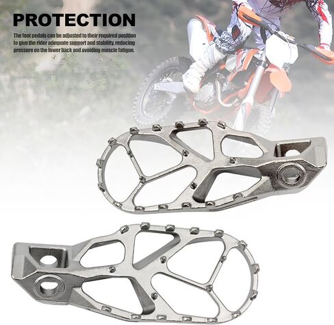 أوتاد القدم دراجة نارية Footpegs مسند القدم دواسة ل XC XCF XCFW SX SXF XCW EXC EXC-F 125 150 250 300 450 XWF 350 500 2018-2022 in Saudi Arabia