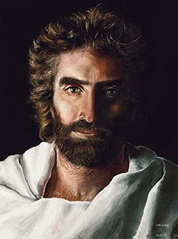 Akiane Kramarik Prince Of Peace 5x7 Double Matted Print in Saudi Arabia