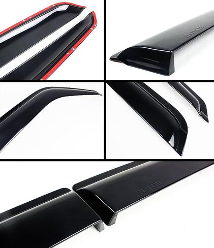 JDM Premium Smoke Tinted Window Visor Weather Rain Guard Deflector Compatible for 2011-2017 Nissan Juke in Saudi Arabia