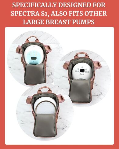 Portable Breast Pump Bag, Spectra S1 Bag. Belt Bag Pumping Bag - Pump-A-Porter - Idaho Jones | Hands Free Carrying Breastpump Bag Turns Electric Breast Pump Into Wearable Breast Pump in Kuwait