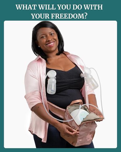 Portable Breast Pump Bag, Spectra S1 Bag. Belt Bag Pumping Bag - Pump-A-Porter - Idaho Jones | Hands Free Carrying Breastpump Bag Turns Electric Breast Pump Into Wearable Breast Pump in Kuwait
