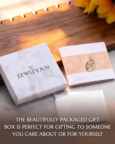 قلادة ديزي للنساء - قلادة ديزي من الفضة الاسترليني المطلية بالذهب عيار 18 قيراط كهدية عيد ميلاد لصديقتك، أو زوجتك، أو الابنة من الأم in Kuwait