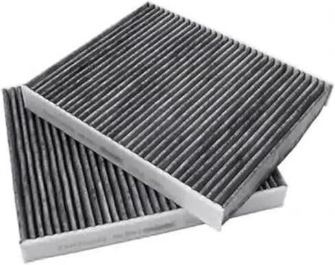Compatible for BMW 2PCS Cabin A/C Air Filter 64119163329, Fit for 5 Series F07 F10 F11 520d 520i 528i 530i 550i M5 in Saudi Arabia