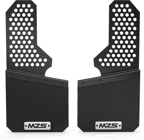 MZS Mud Flaps Splash Guards Compatible with Sierra 1500 2500 3500 HD Classic Truck Pickup, Offset Fender Mudflaps Mudguards Sediment/Dirt/Debris Protection, Front and Rear, Pack of 4 in Saudi Arabia