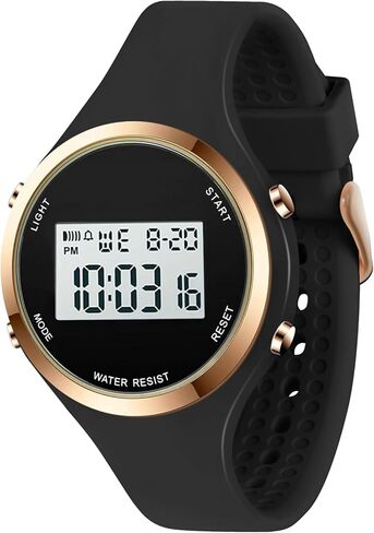Women LED Display Elecreonic Watch Fashion Chrono Alarm Digital Clock Woman Outdoor Sport Wirstwatch in Saudi Arabia