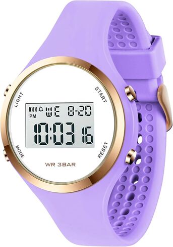 Women LED Display Elecreonic Watch Fashion Chrono Alarm Digital Clock Woman Outdoor Sport Wirstwatch in Saudi Arabia