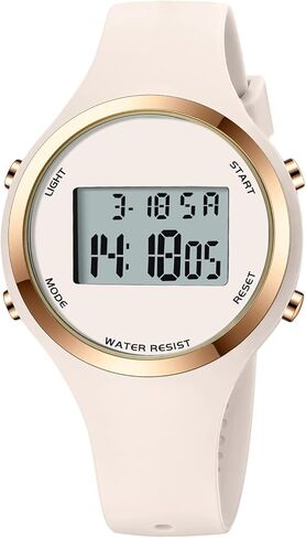 Women LED Display Elecreonic Watch Fashion Chrono Alarm Digital Clock Woman Outdoor Sport Wirstwatch in Saudi Arabia