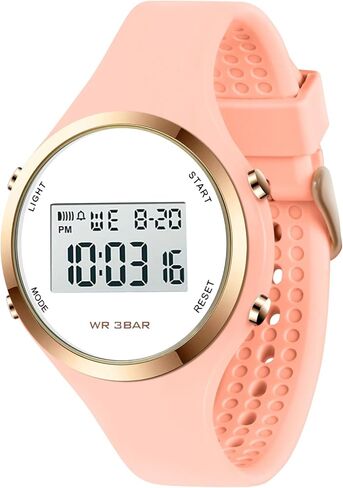Women LED Display Elecreonic Watch Fashion Chrono Alarm Digital Clock Woman Outdoor Sport Wirstwatch in Saudi Arabia