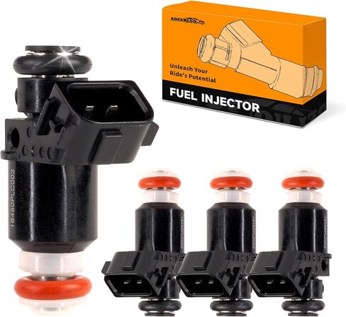 حاقن الوقود لهوندا سيفيك 2001 2002 2003 2004 2005 L4 1.7L Gas FJ338, 16450PLC003, 16450PLD004 مجموعة من 4 in Kuwait