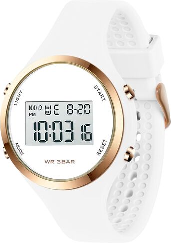 XCZAP Waterproof Watch Outdoor Sport Watches Chronograph Silicone Strap Alarm Clock Waterproof LED Digital Watch in Kuwait