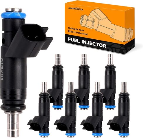 حاقن الوقود ل-Ram 1500 2008-2013 داكوتا 2008-2011 لشاحن دودج 2006-2009 دورانجو 2008-2009 لكرايسلر 300 أسبن لجيب جراند شيروكي كوماندر 04591851AA FJ731 in Kuwait